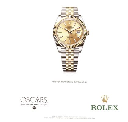 new rolex day date oscars|Rolex academy awards.